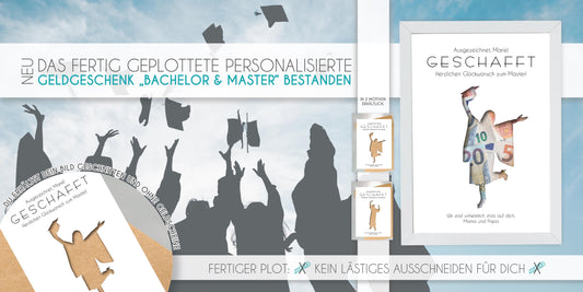 🧑🏻🎓Ein kreatives Geldgeschenk zur bestandenen Prüfung, Copyright: 321geschenke.de
