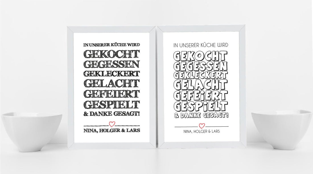 Das neue KÜCHENPOSTER für die ganze Familie🍴