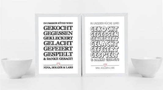 Das neue KÜCHENPOSTER für die ganze Familie🍴