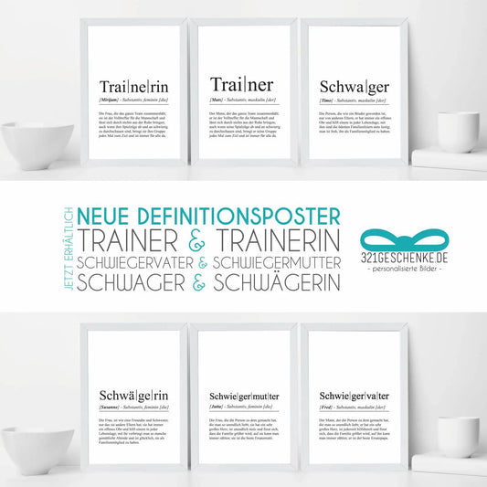 Wir haben noch mehr Definitionsposter für euch…, Was soll man jemanden schenken, der schon alles hat?
…Wir hätten da eine Idee!Denn wir bleiben am Ball und haben unser Sortiment von unseren Definitionspostern für euch erweitert. Schau direkt vorbei und fi
