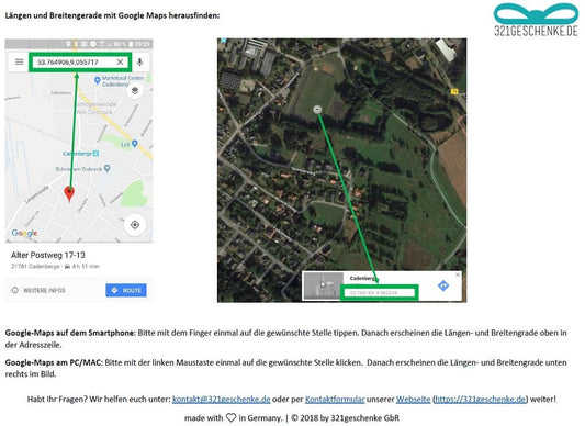 GPS Koordinaten erstellen leicht gemacht