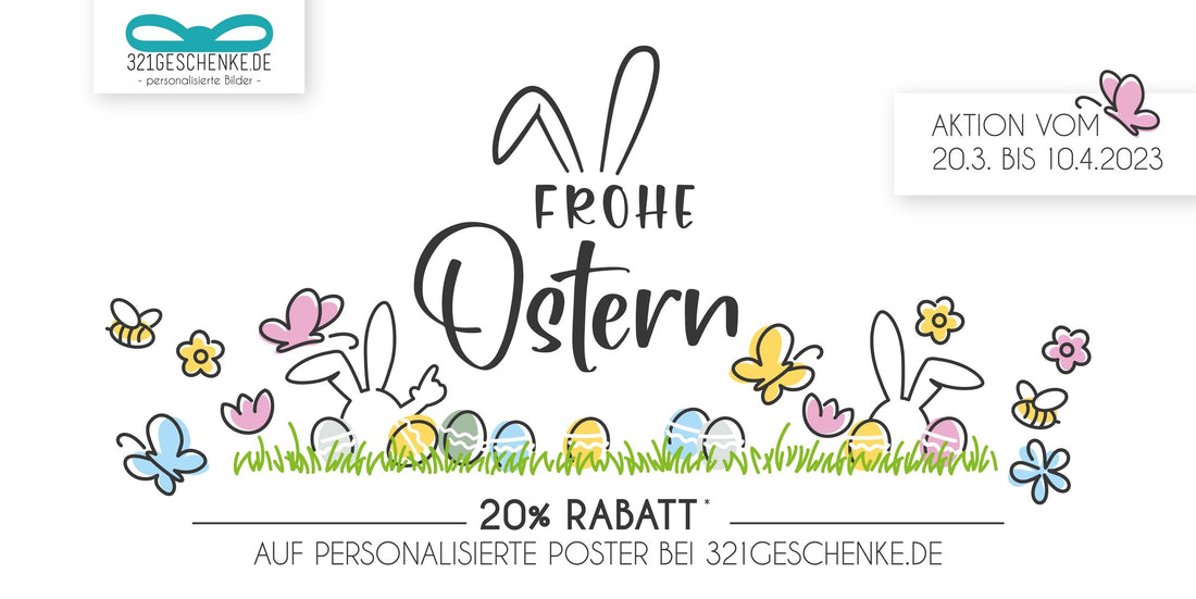 Ostern steht vor der TĂŒr..., ...und wir haben eine tolle Ăberraschung fĂŒr dich!, Copyright: 321geschenke.de