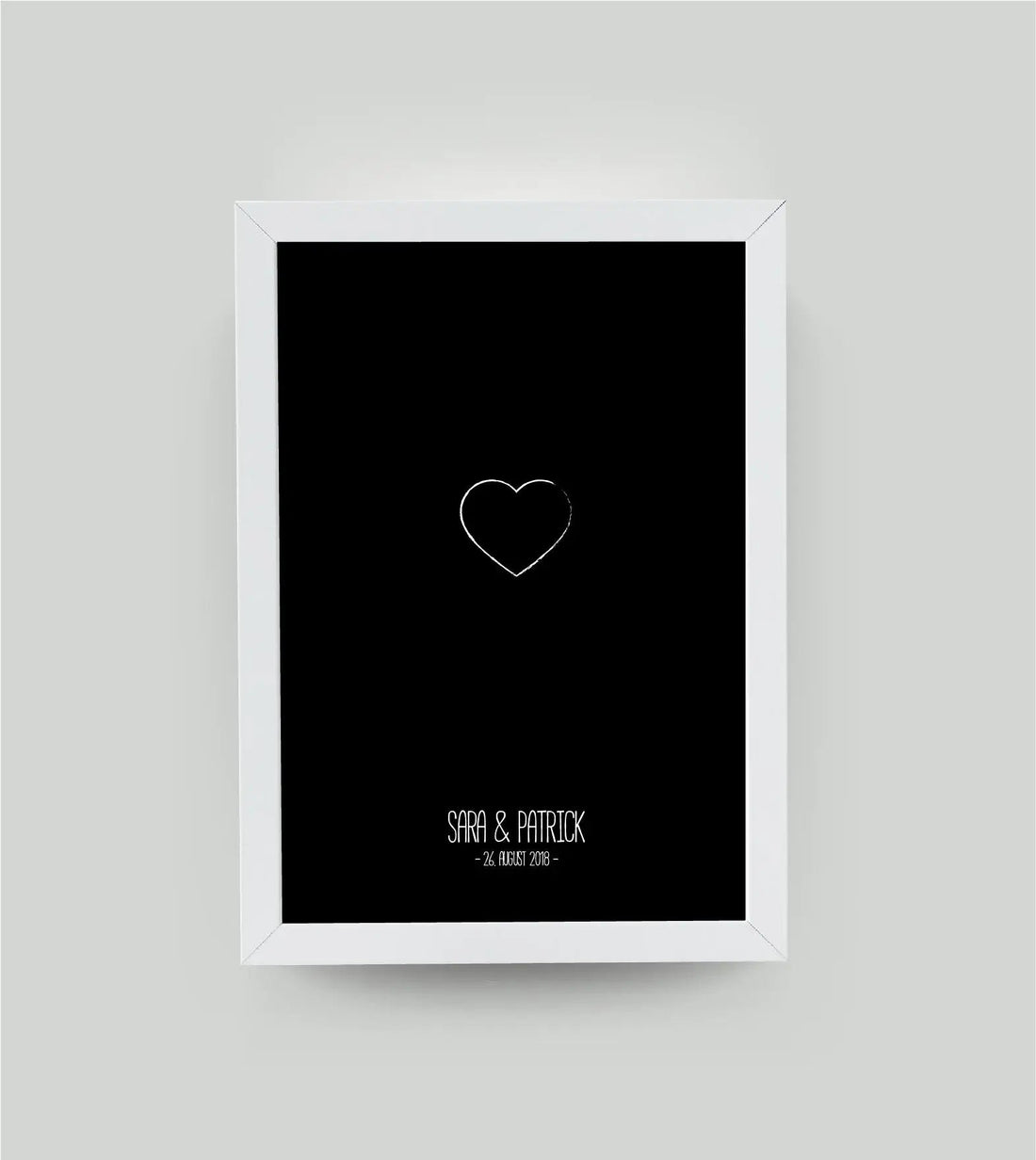 Es wurde Zeit. Ein neues Bild für euch: Herz mit euren Namen und Datum, Es ist soweit: Wir haben für euch ein neues Bild entwickelt. 🙂, Copyright: 321geschenke.de