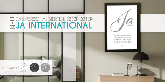 Unvergängliche Liebe in vielen Sprachen: Entdecke unser neues Liebesposters, Unser personalisiertes Poster ist mehr als nur eine Dekoration – es wird zu einem beeindruckenden Liebesbeweis, der eure Zuneigung zum Ausdruck bringt, Copyright: 321geschenke.d