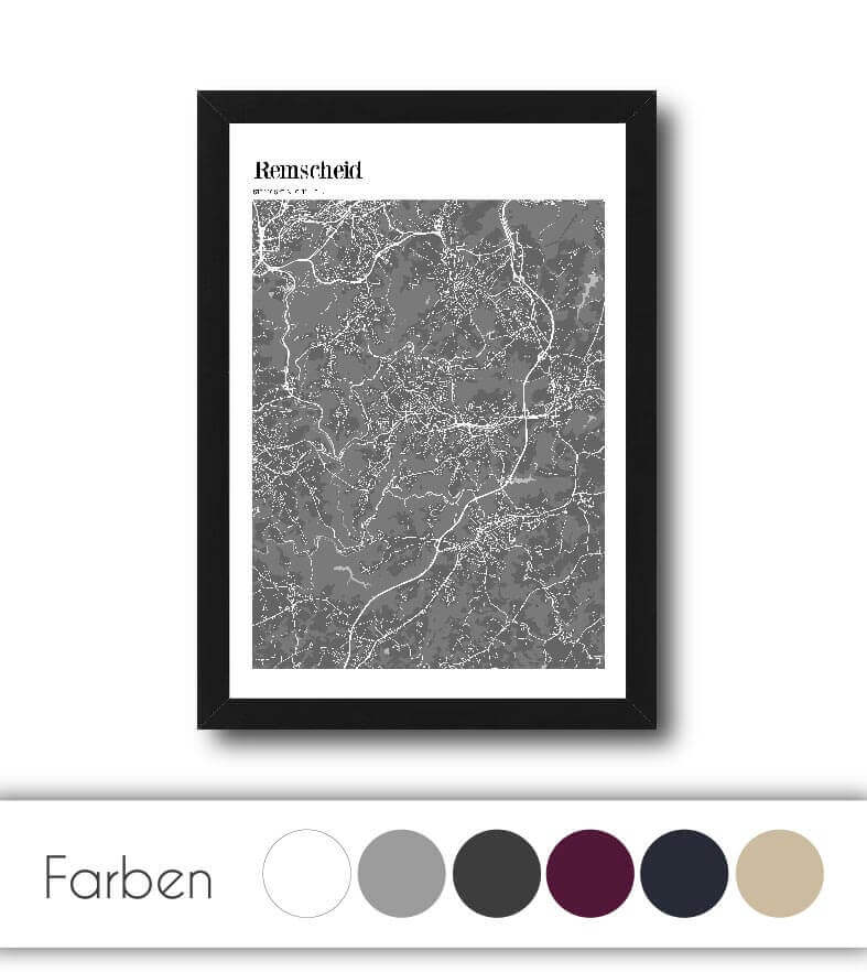 Personalisiertes Koordinaten Bild "City Map", Bildfarbe: Weiß, Grau, Rot, Blau, Beige, Anthrazit/Schwarz, Bildgröße: 13x18cm, DIN A4, DIN A3, Bilderrahmen: Ohne Bilderrahmen, Bilderrahmen weiß, Bilderrahmen schwarz, Bilderrahmen weiß mit Passepartout, Bil