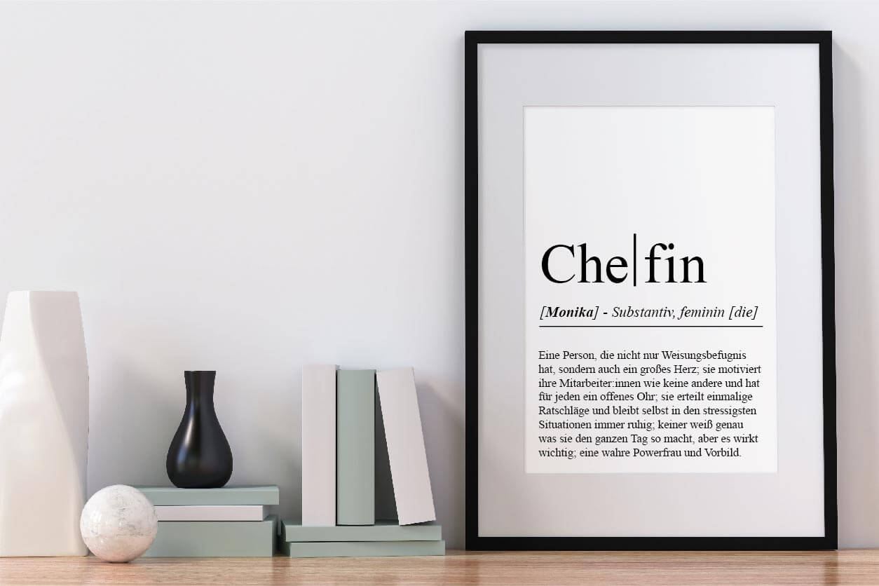 Definitionsposter, Copyright: 321geschenke.de