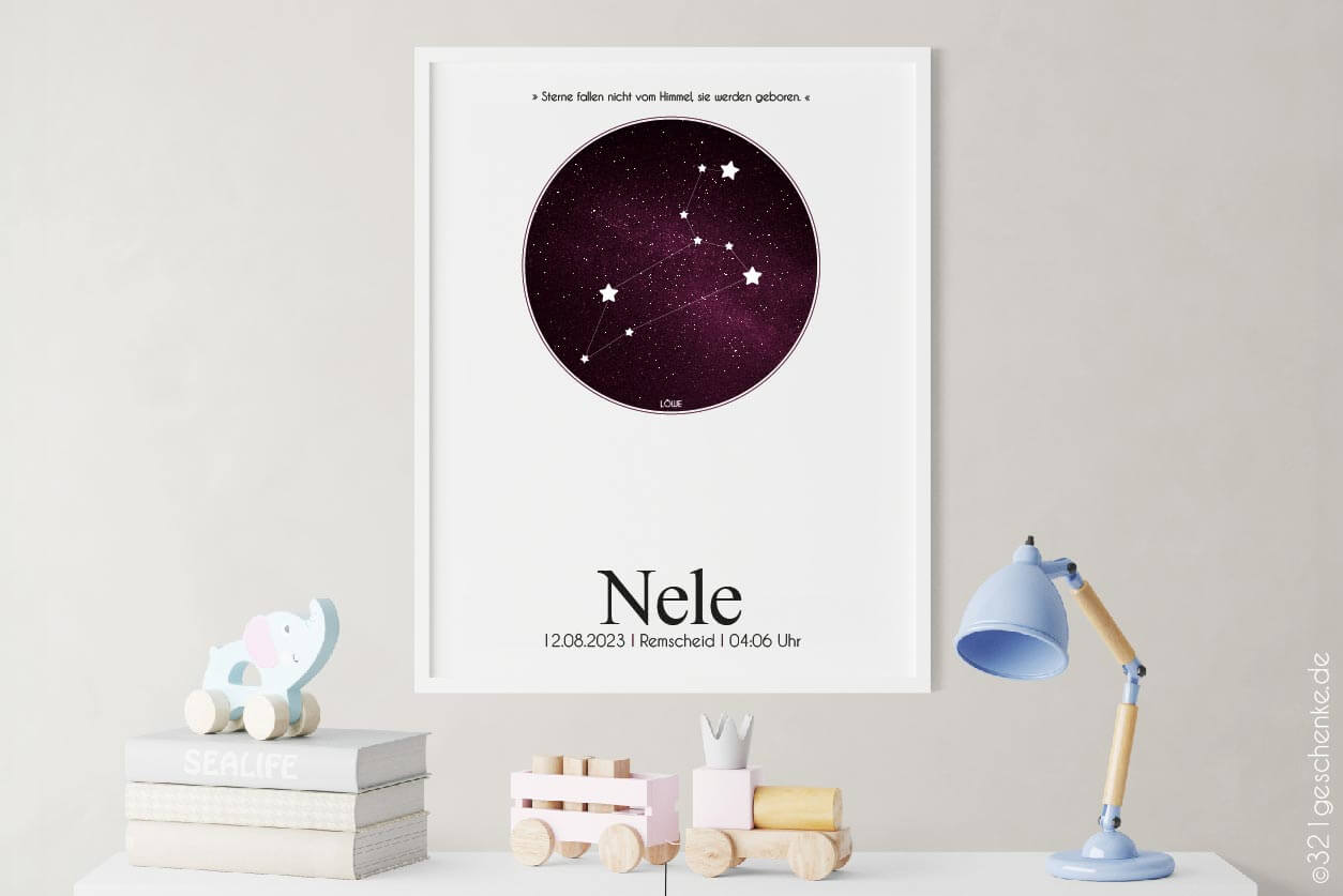 Kinderzimmerposter, Copyright: 321geschenke.de