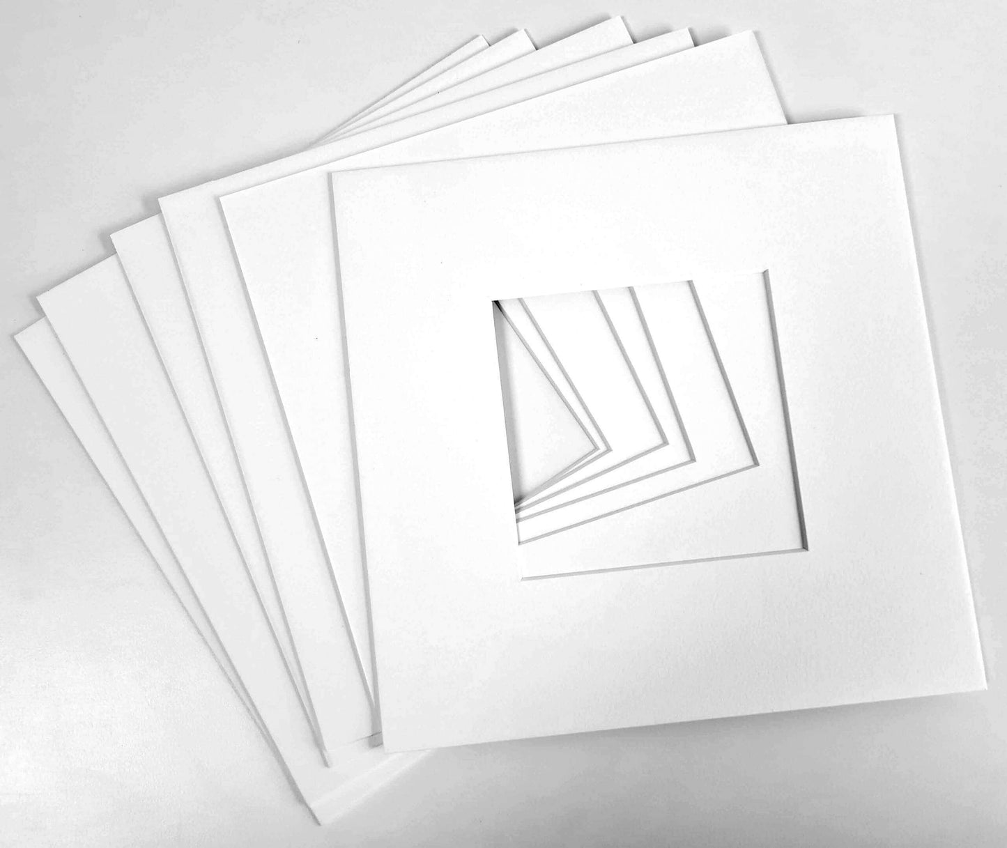 Passepartouts DIN 25x25cm