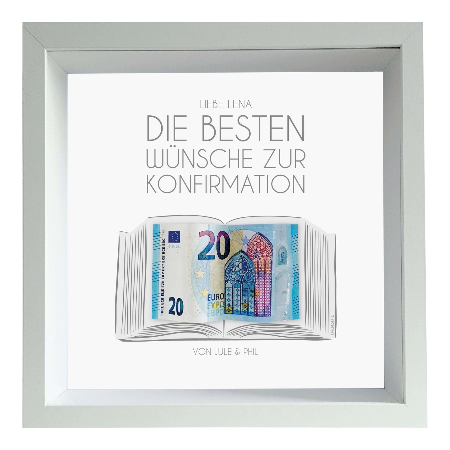 Personalisiertes Bild zur „Kommunion / Konfirmation / Firmung”, Copyright: 321geschenke.de