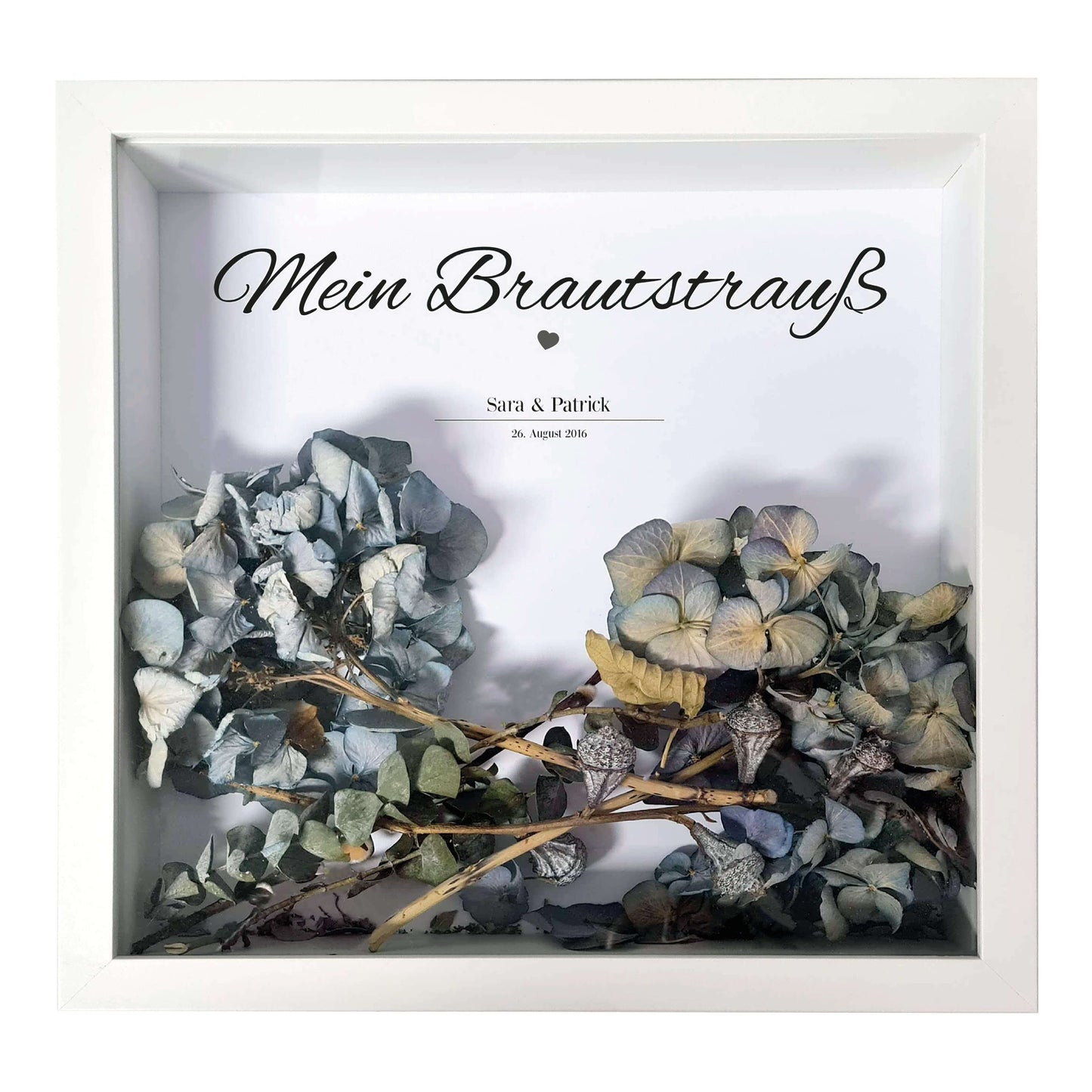 Personalisiertes Bild „Mein Brautstrauß”, Bildgröße: 25x25cm, Bilderrahmen: Ohne Bilderrahmen, Bilderrahmen weiß ohne Passepartout, Bilderrahmen schwarz ohne Passepartout, , Copyright:321geschenke.de