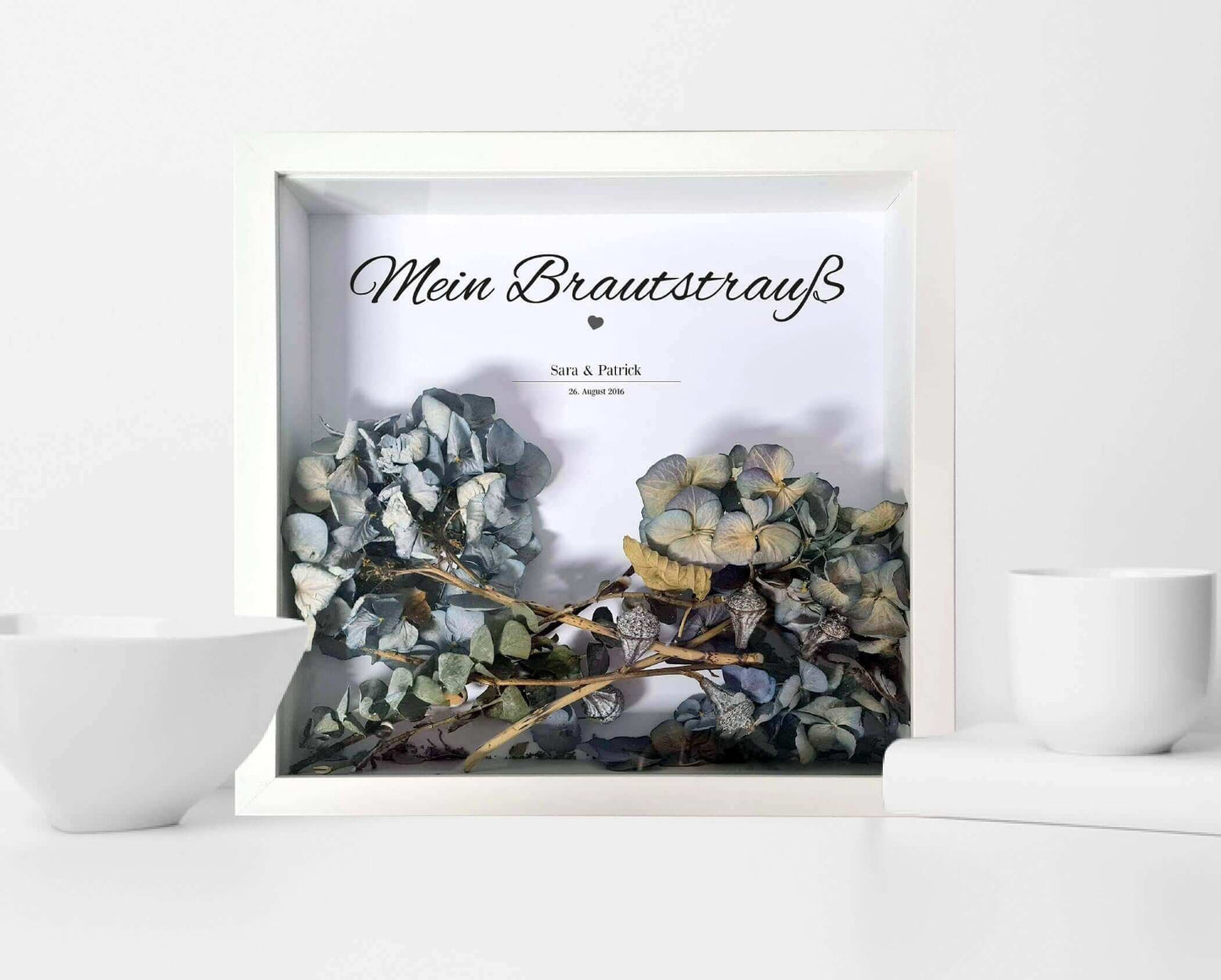 Personalisiertes Bild „Mein Brautstrauß”, Bildgröße: 25x25cm, Bilderrahmen: Ohne Bilderrahmen, Bilderrahmen weiß ohne Passepartout, Bilderrahmen schwarz ohne Passepartout, , Copyright:321geschenke.de