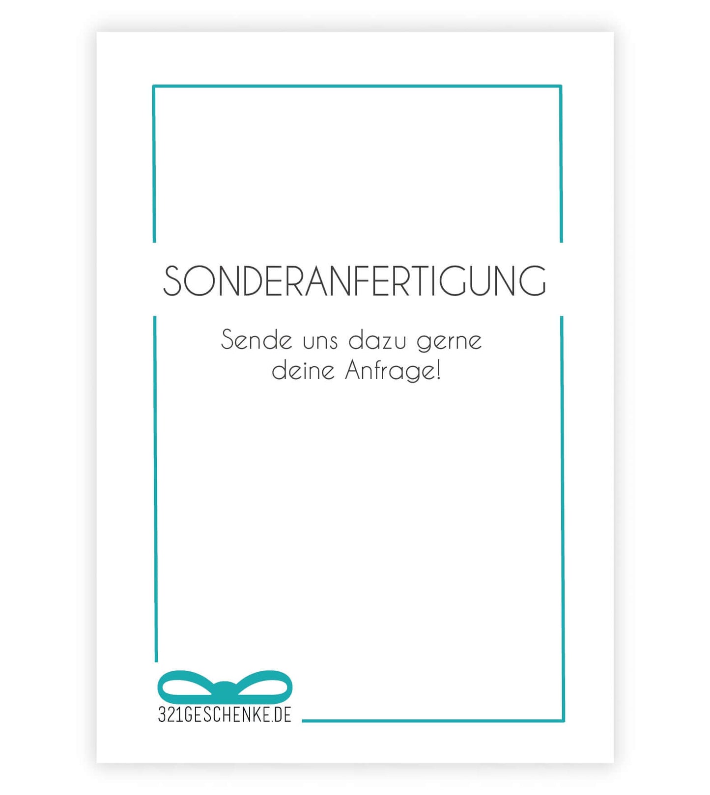 Sonderanfertigung, Unsere Bilder nach euren Wünschen verändert. Copyright: 321geschenke.de