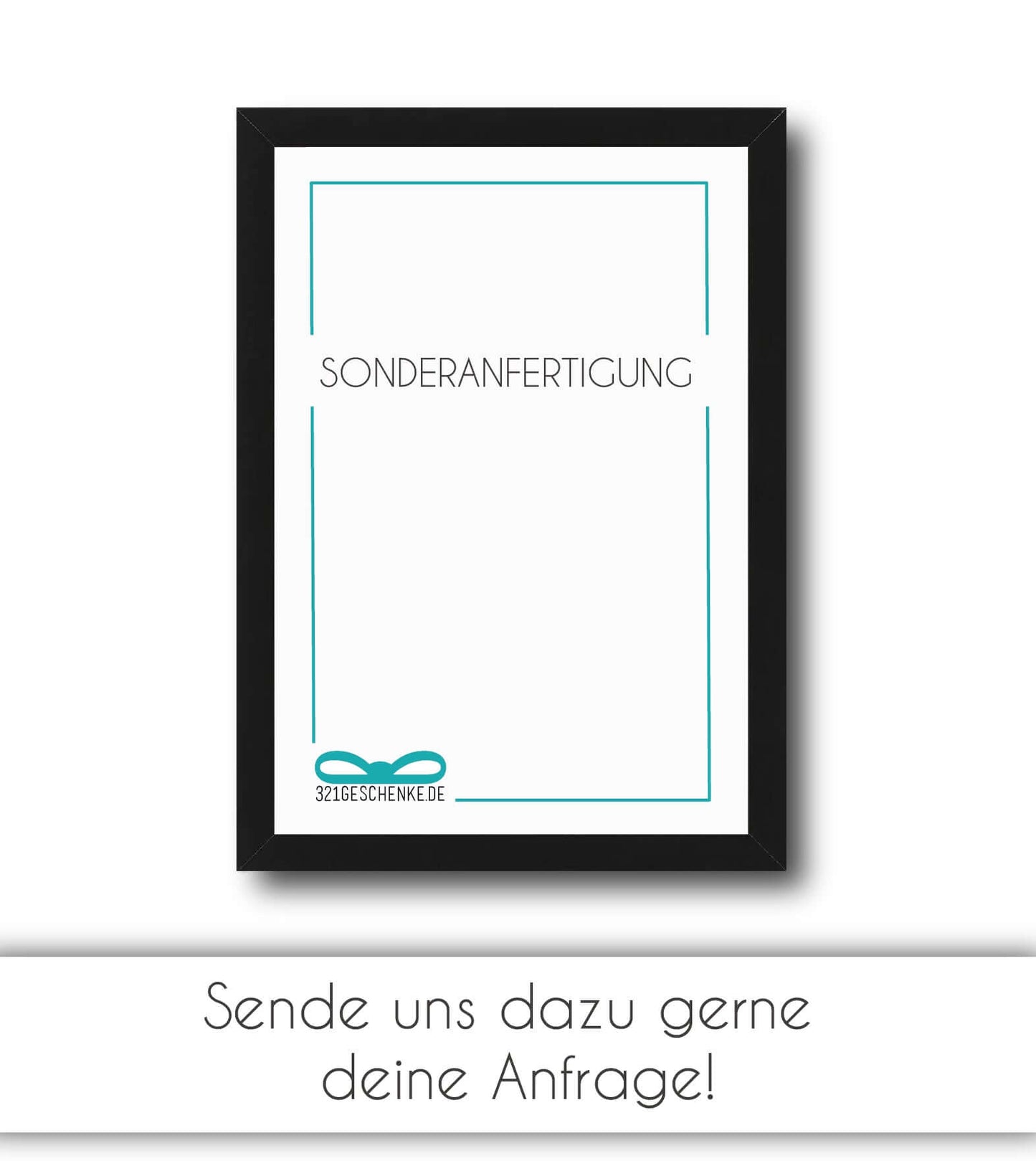 Sonderanfertigung, Unsere Bilder nach euren Wünschen verändert. Copyright: 321geschenke.de