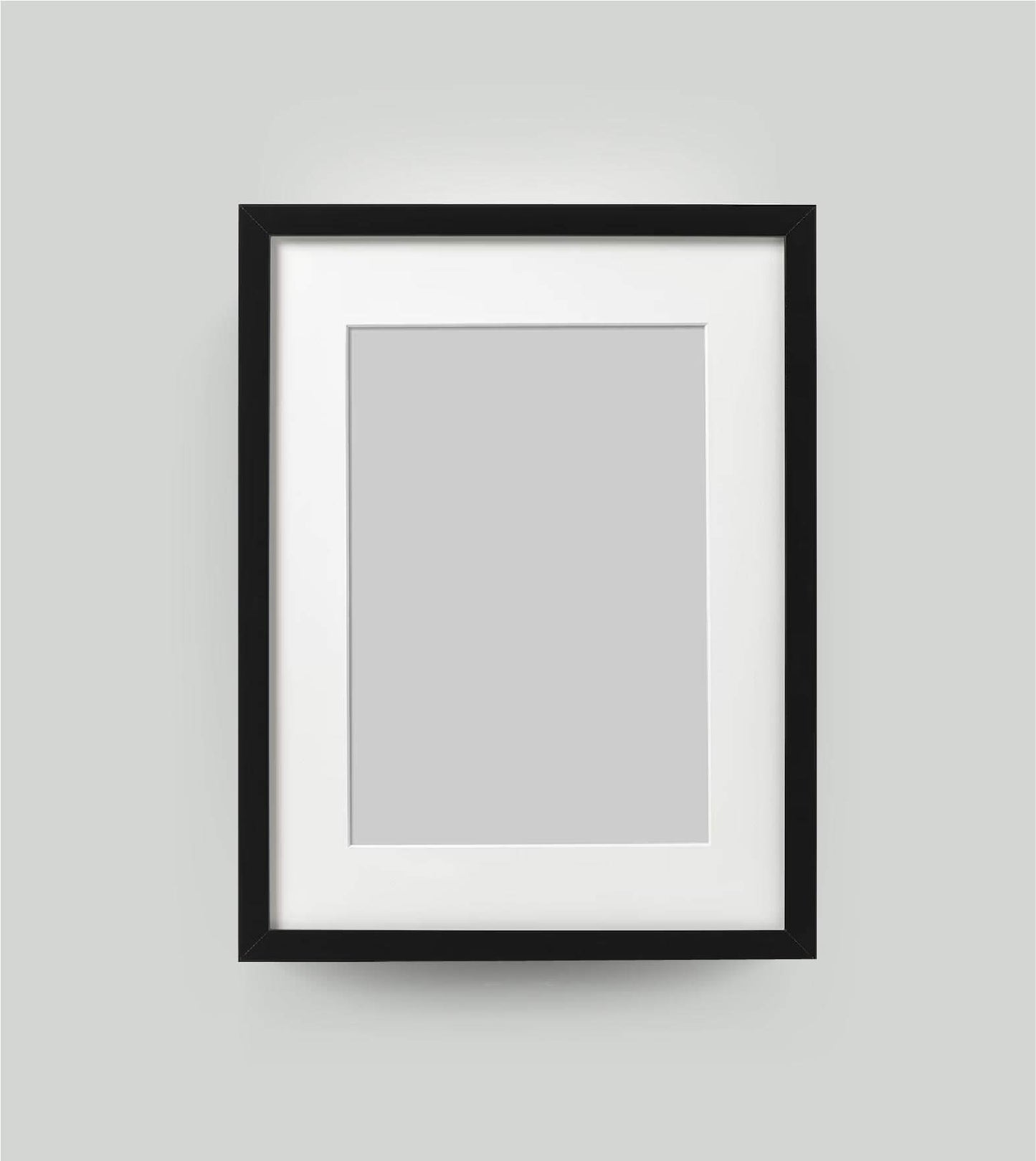 Bilderrahmen schwarz, A3, mit Passepartout, Copyright: 321geschenke.de