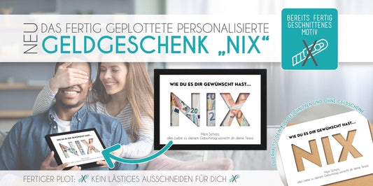 Entdecke unser neues Highlight: Das personalisierte Geldgeschenk "NIX"! Entdecke unser neues Highlight: Das personalisierte Geldgeschenk "NIX"!, Copyright: 321geschenke.de