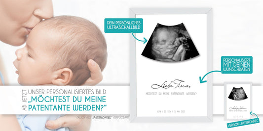 Ein einzigartiges Geschenk für Patentanten und Patenonkel, Dieses personalisierte Bild ist nicht nur ein Geschenk für den Moment, sondern auch eine bleibende Erinnerung für Ewigkeit., Copyright: 321geschenke.de