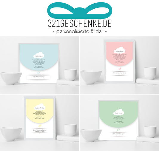 Das persönliche Geschenk zur Taufe – Unsere “Taufspruch”-Bilder sind ab sofort erhältlich!