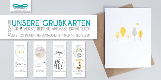 Dir fehlt noch die passende Karte zu deinem Geschenk? Gefunden!, <p>Bestelle ab sofort noch deine passende Grußkarte zu deinem personalisierten Bild dazu!</p>, Copyright: 321geschenke.de