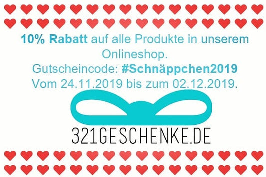 Gutscheincode für die Schnäppchenwoche 2019 – 10% auf alles!