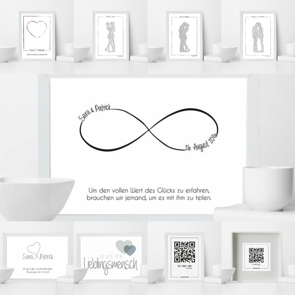 Valentinstag 2018 – Valentinstagsgeschenk – personalisierte Bilder verschenken, Bald ist Valentinstag. Schenkt eurem Partner etwas wunderbares um eure Zuneigung zu zeigen., Copyright: 321geschenke.de