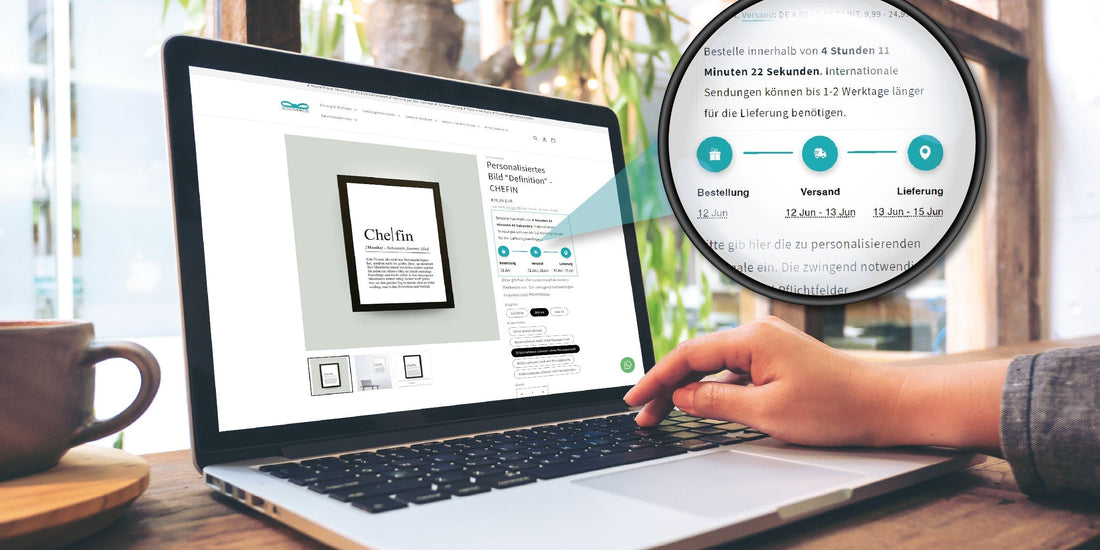 Nie wieder im Dunkeln tappen: Das neue Lieferzeitfenster gibt dir Planungssicherheit!, Hey! Hast du schon vom neuen "Lieferzeitfenster" bei 321geschenke.de gehört?,  Copyright: 321geschenke.de