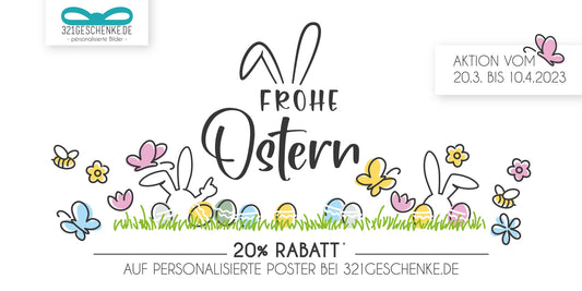 Ostern steht vor der Tür..., ...und wir haben eine tolle Überraschung für dich!, Copyright: 321geschenke.de