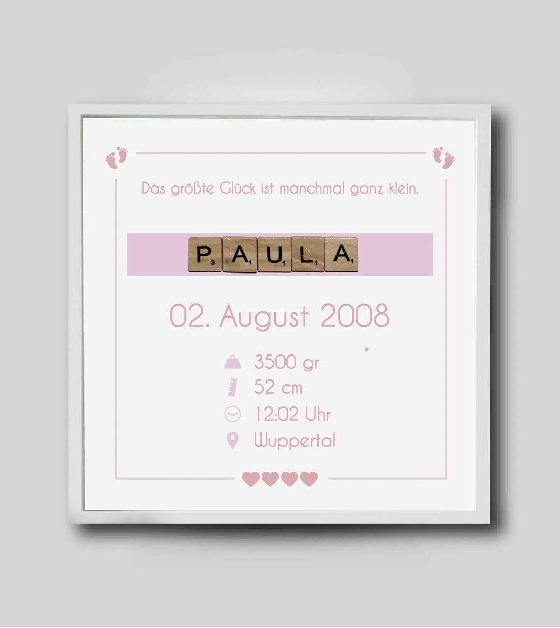 Bilder als Geschenk zur Geburt, 3D und Holzbuchstaben :), Wir haben eine neue Kategorie von Geschenken!, Copyright: 321geschenke.de