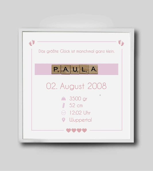 Bilder als Geschenk zur Geburt, 3D und Holzbuchstaben :), Wir haben eine neue Kategorie von Geschenken!, Copyright: 321geschenke.de