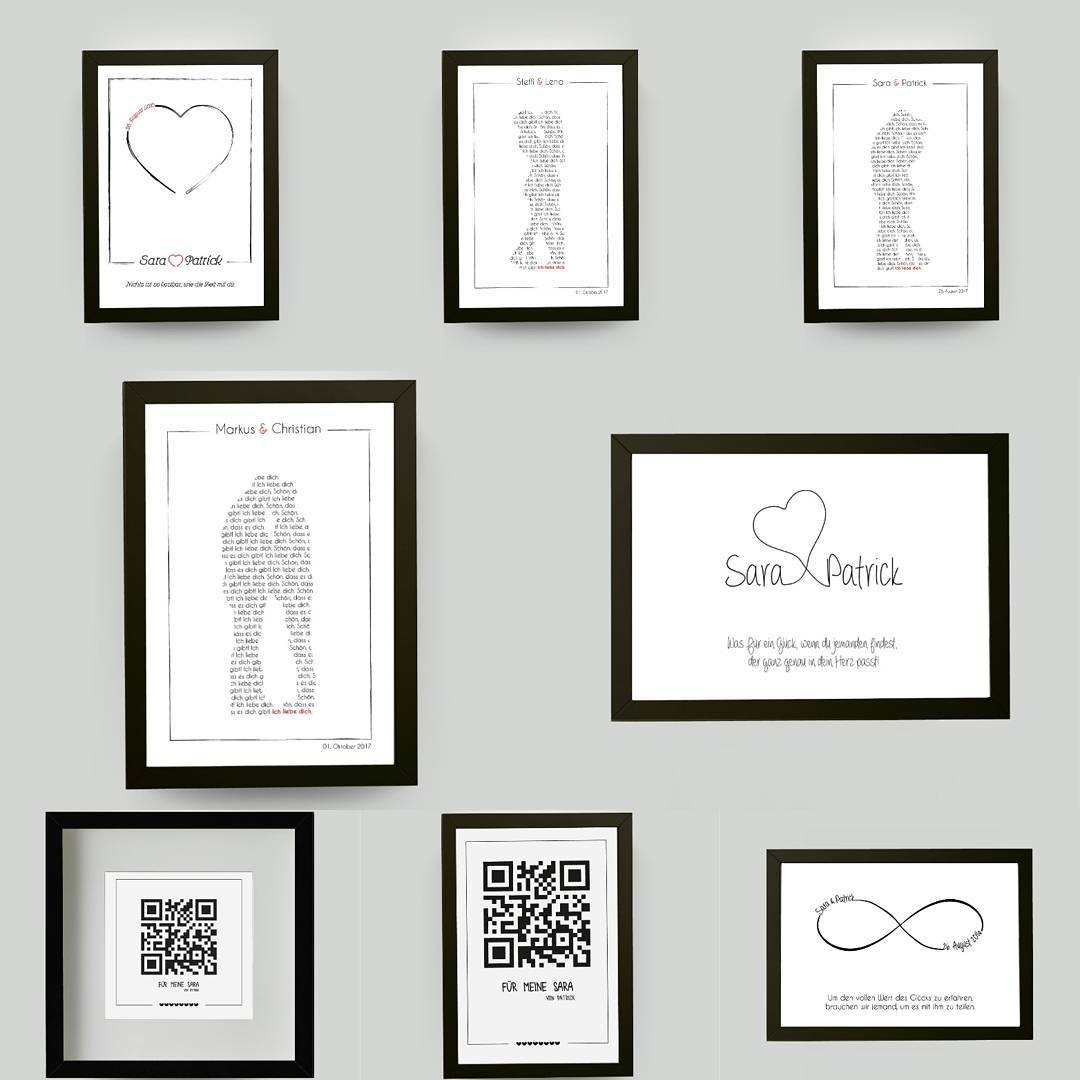 ***Jetzt auch mit schwarzen Bilderrahmen!***