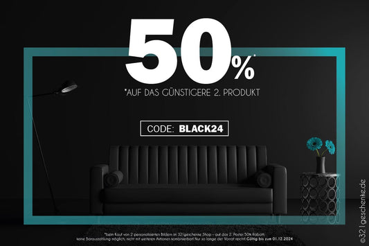 Black Sale 2024 - Jetzt zuschlagen!🔥🖤, Copyright: 321geschenke.de