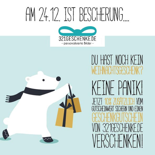 Am 24.12. ist Bescherung….