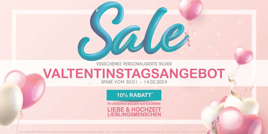 💘Liebe schenken und sparen: Unsere Valentinsaktion!, 10% Rabatt - Die große Valentinsaktion ist ab sofort gestartet!, Copyright: 321geschenke.de