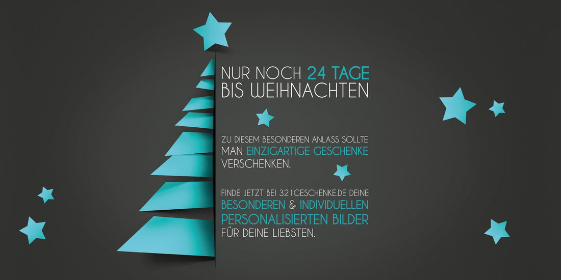 🎅🏻HO HO HO... in 24 Tagen ist Weihnachten, Bald ist es soweit - Weihnachten steht wieder vor der Tür., Copyright: 321geschenke.de