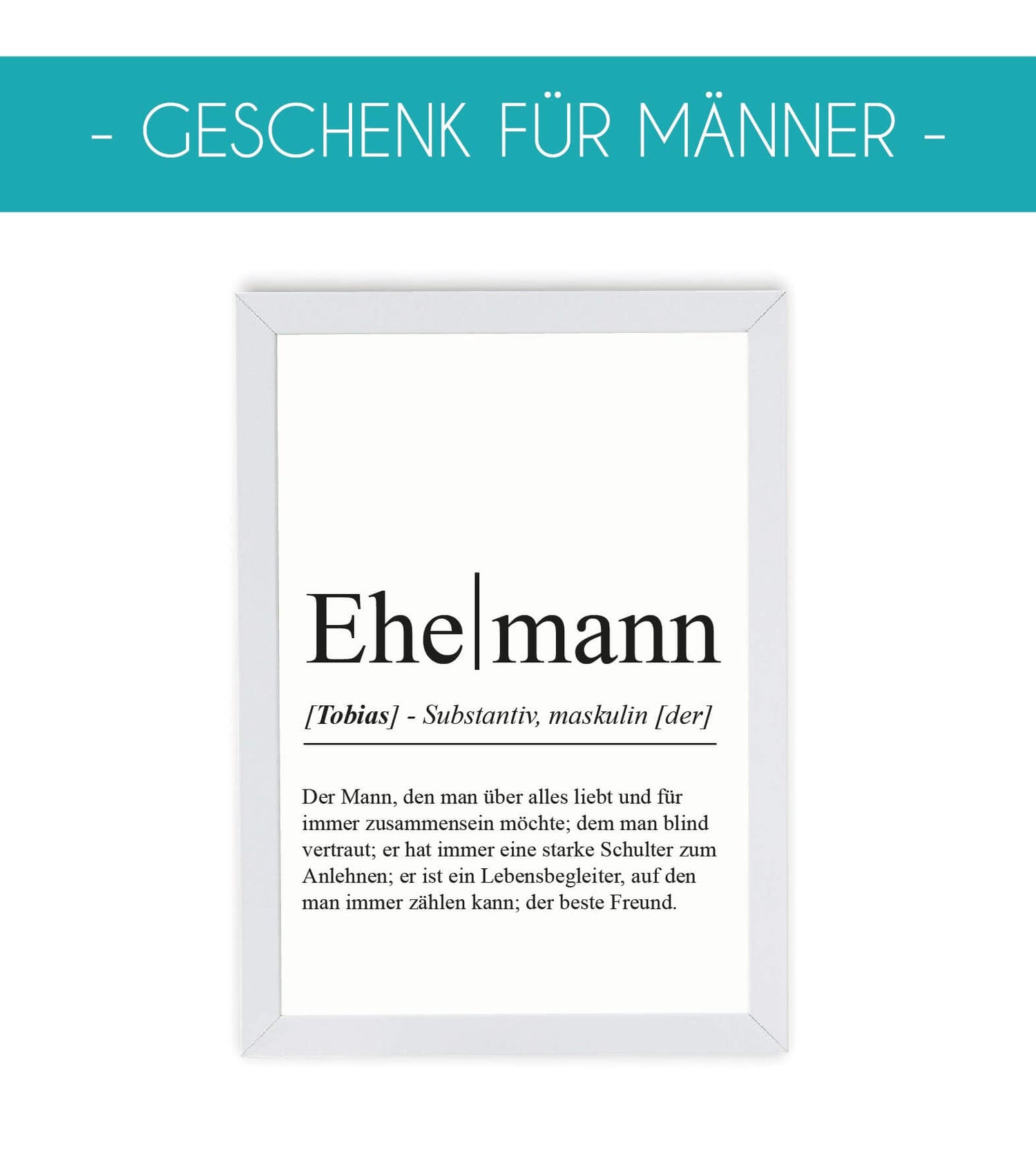 Geschenk für Männer: Einzigartige und persönliche Poster Männer zu beschenken kann manchmal eine Herausforderung sein. Sollen es praktische Geschenke sein, die den Alltag erleichtern? Oder lieber etwas Außergewöhnliches, das für bleibende Freude sorgt? Mi
