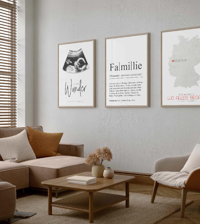 Alle personalisierten Bilder & Poster, Stöbert durch unser komplettes Produktangebot an personalisierten Bilder & personalisierbaren Postern.