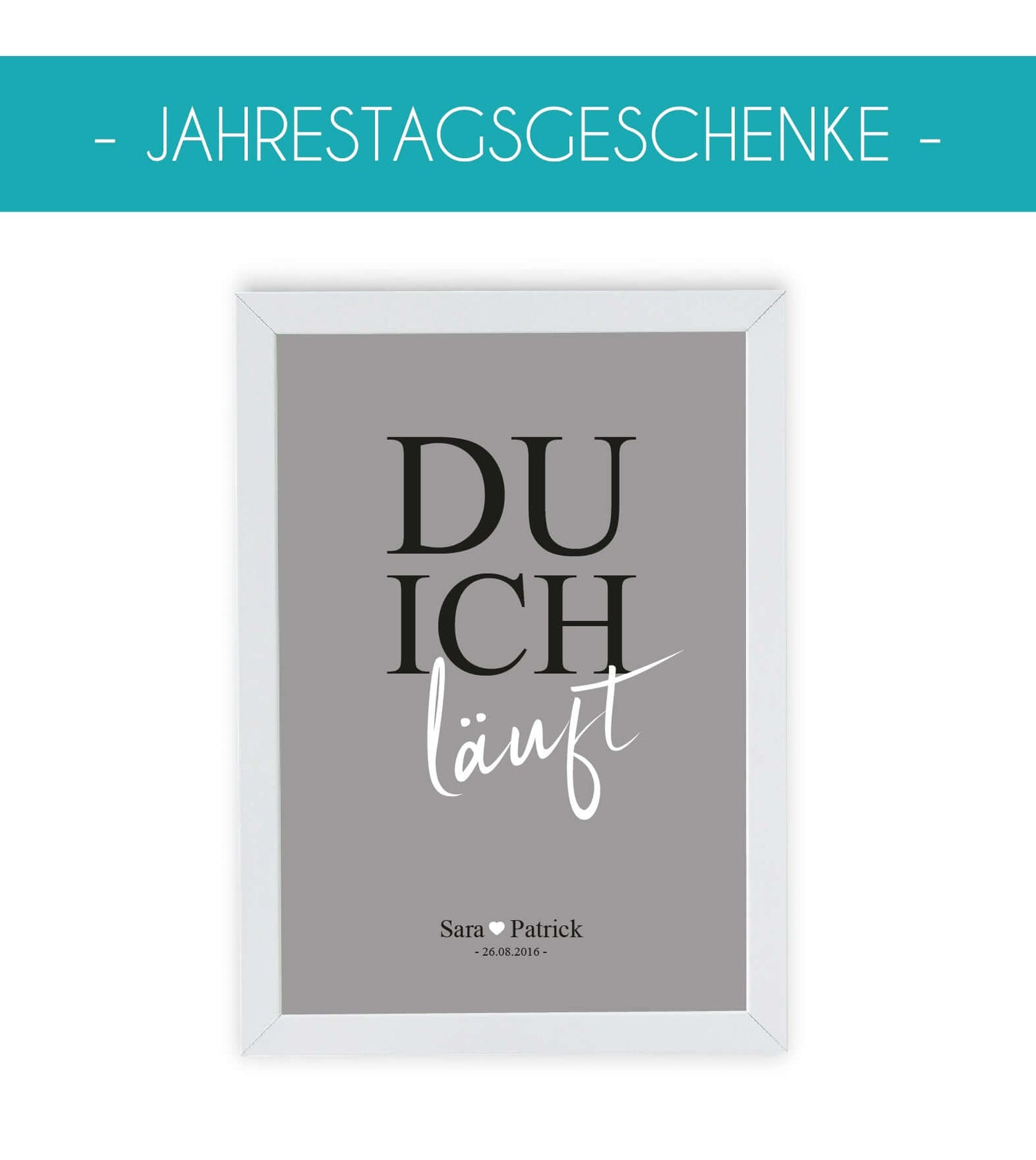 Lasst euren Jahrestag etwas ganz Besonderes werden. Ihr fragt euch wie? Wir haben die Idee: