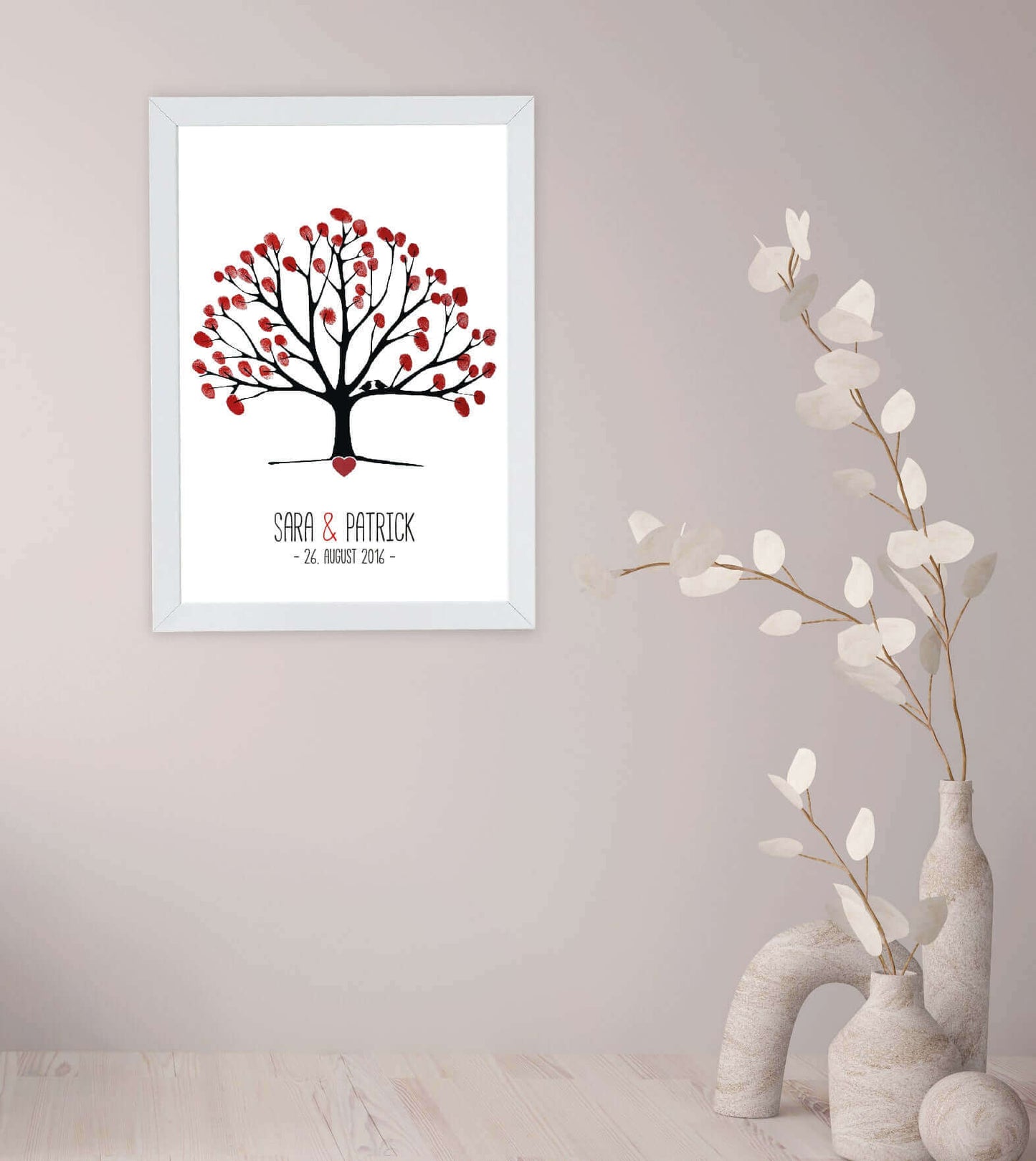 Personalized picture "Wedding tree"