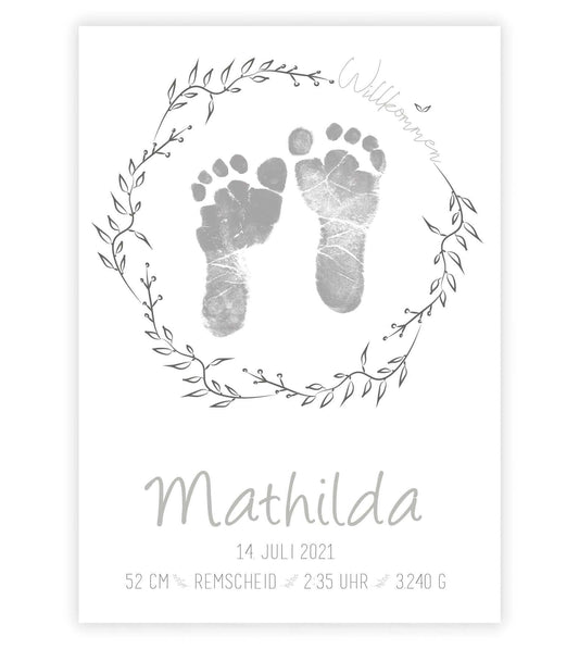 Personalized picture "Baby Footprint"