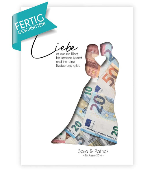 Cash gift "Bride and Groom"