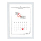 Personalisiertes Bild „Hochzeitstag” Kalender mit Datum, Variante: Variante 1, Bildgröße: 13x18cm, Bilderrahmen: Ohne Bilderrahmen, Copyright:321geschenke.de