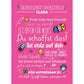 Personalisiertes Poster "Endlich Schule" Motivationssprüche, Bildfarbe: Pink, Bildgröße: 13x18cm, DIN A4, DIN A3, Bilderrahmen: Ohne Bilderrahmen, Copyright: 321geschenke.de