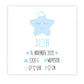 Personalized Baby Poster “Birth Announcement Star” 