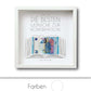Personalisiertes Bild zur „Kommunion / Konfirmation / Firmung”, viereckig 25x25cm, mit Rahmen weiß 27x27cm, Bilderrahmen ohne Passepartout, Copyright: 321geschenke.de