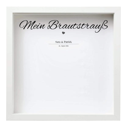 Personalisiertes Bild „Mein Brautstrauß”, Bildgröße: 25x25cm, Bilderrahmen: Ohne Bilderrahmen, , Copyright:321geschenke.de