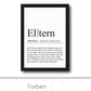 Personalisiertes Bild “Definition ELTERN”, Bildfarbe: Weiß, Bildgröße: 13x18cm, DIN A4, DIN A3, Bilderrahmen: Ohne Bilderrahmen, Bilderrahmen weiß ohne Passepartout, Bilderrahmen schwarz ohne Passepartout, Bilderrahmen weiß mit Passepartout, Bilderrahmen schwarz mit Passepartout, Copyright:321geschenke.de